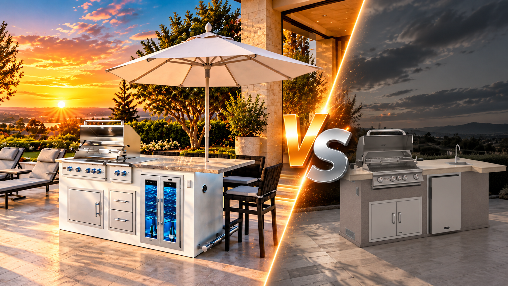 Paradise Grills vs. Bull BBQ: Compare the Whole Outdoor Kitchen